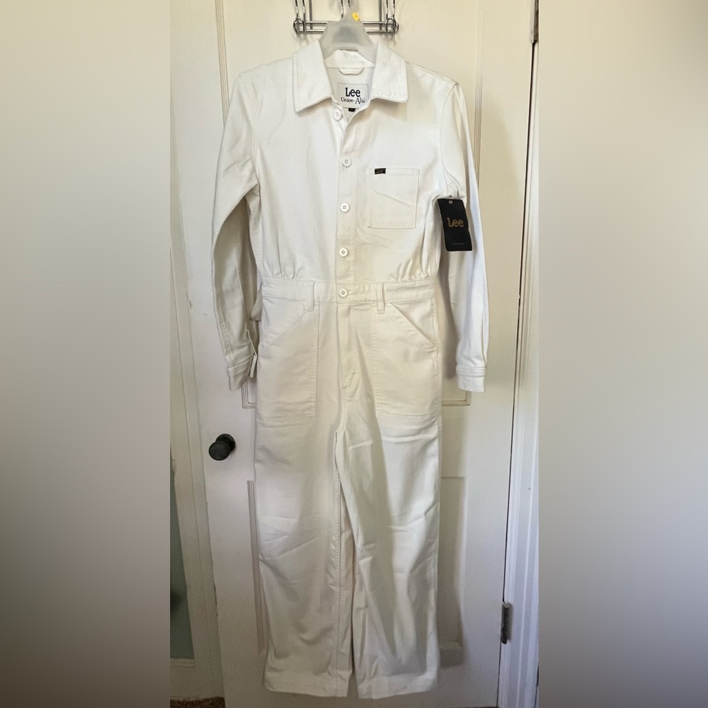 Lee Women’s White Union-Alls Jumpsuit